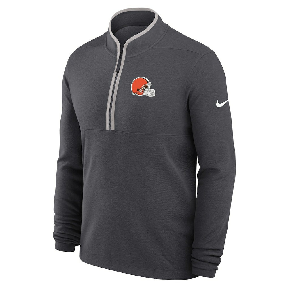 Cleveland Browns Lightweight Victory Dri-FIT Half-Zip Pullover | NFL US