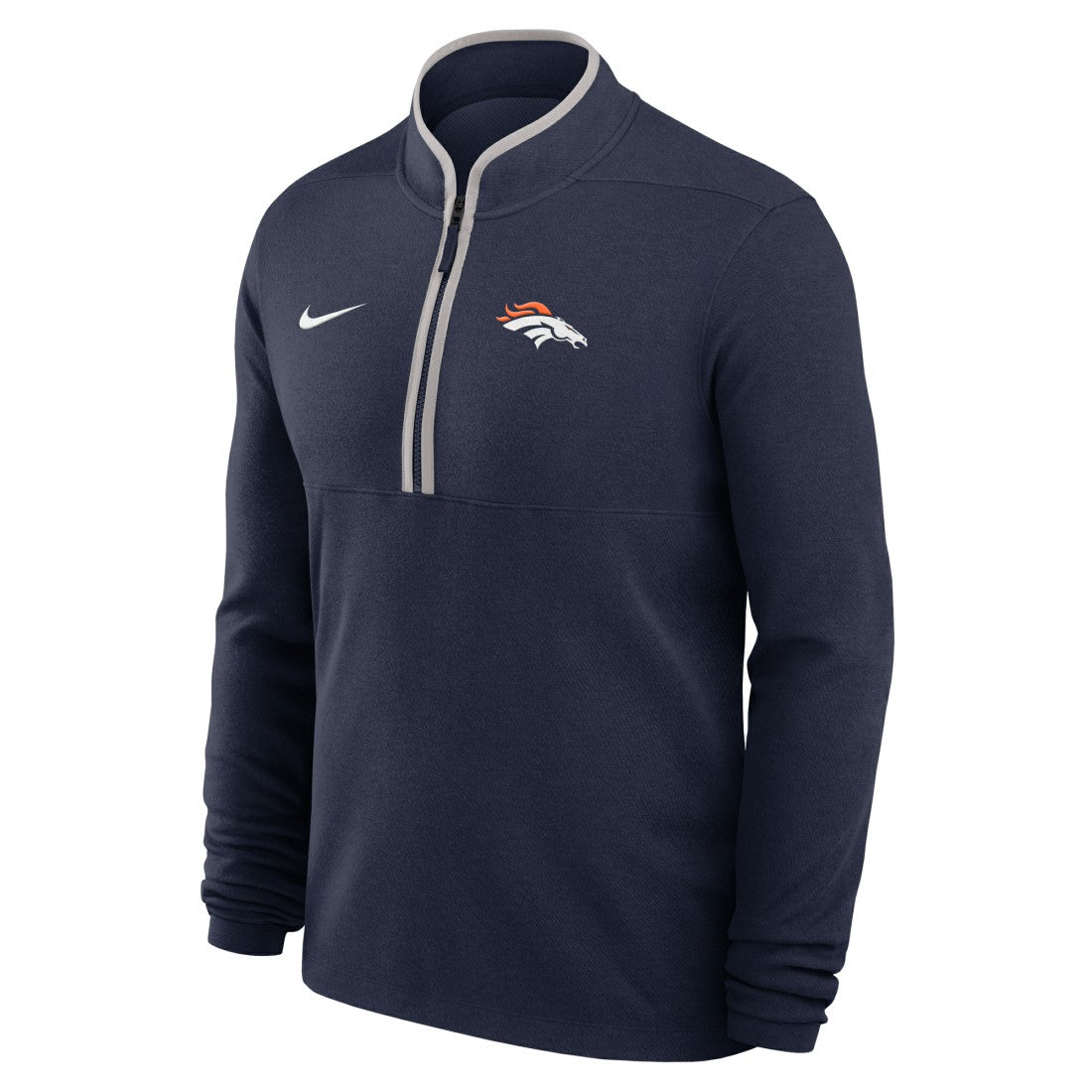 Denver Broncos Lightweight Victory Dri-FIT Half-Zip Pullover | NFL Sale