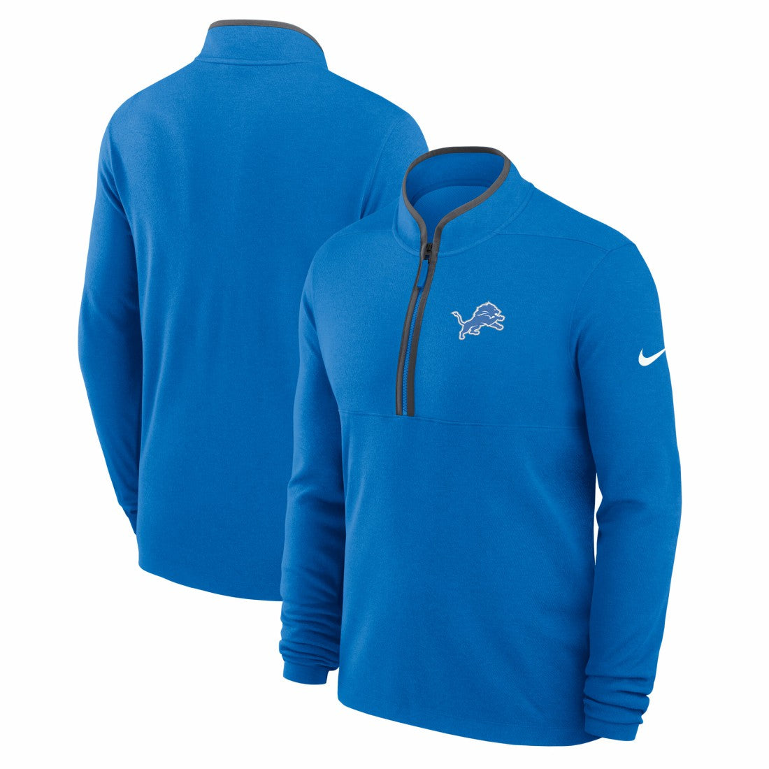 Detroit Lions Lightweight Victory Dri-FIT Half-Zip Pullover | NFL New
