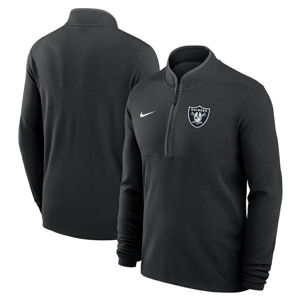 Las Vegas Raiders Lightweight Victory Dri-FIT Half-Zip Pullover | NFL US