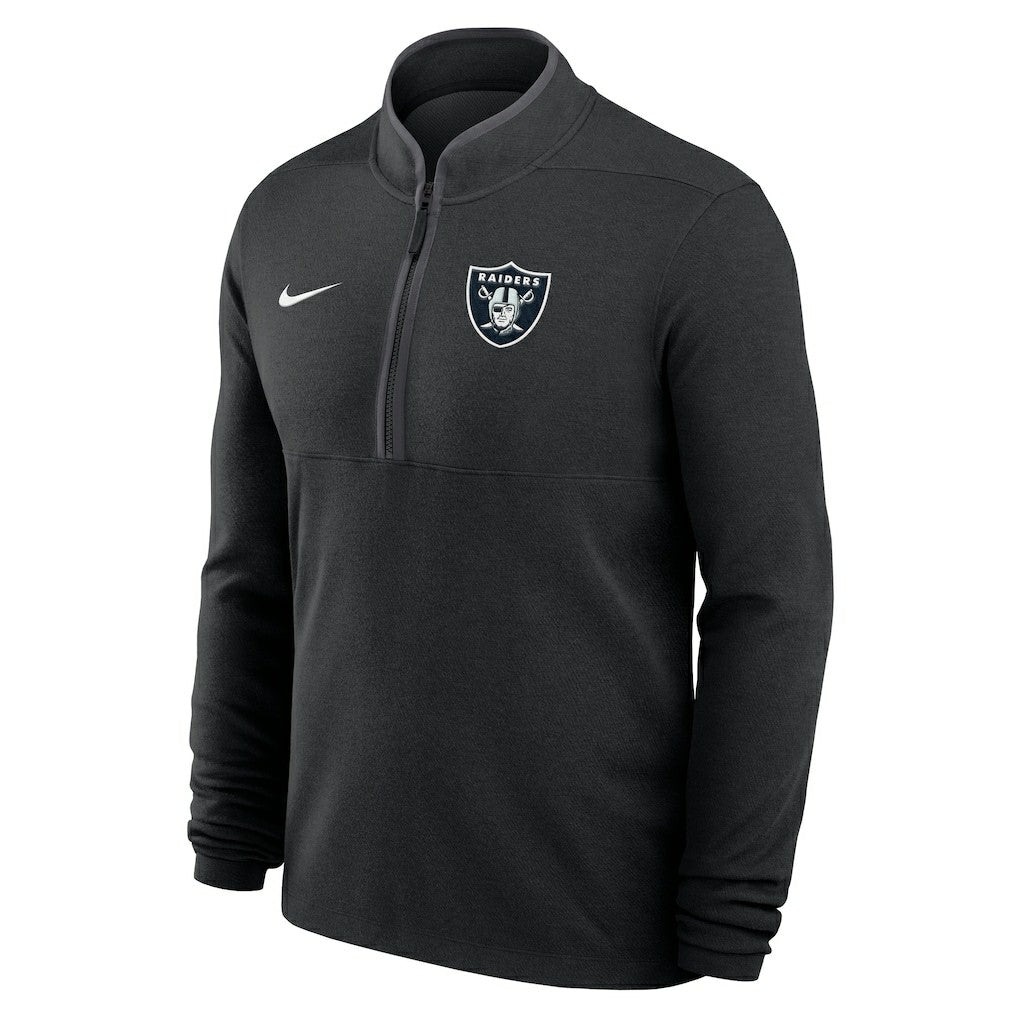 Las Vegas Raiders Lightweight Victory Dri-FIT Half-Zip Pullover | NFL US