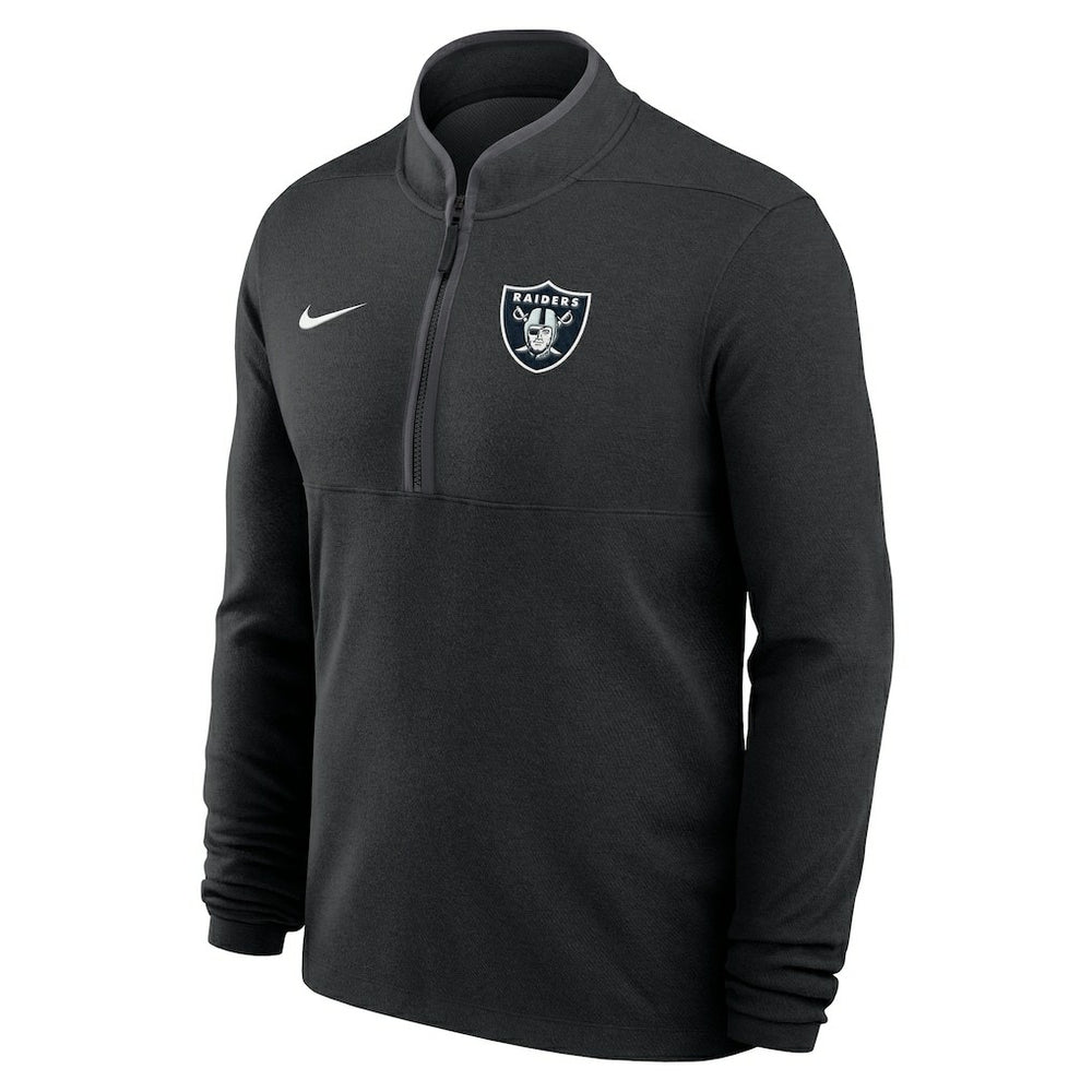 Las Vegas Raiders Lightweight Victory Dri-FIT Half-Zip Pullover | NFL US