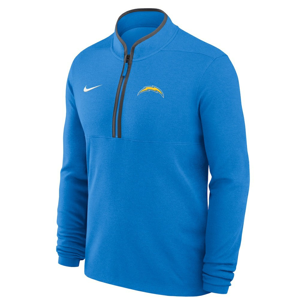 Los Angeles Chargers Lightweight Victory Dri-FIT Half-Zip Pullover | NFL Online