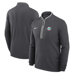 Miami Dolphins Lightweight Victory Dri-FIT Half-Zip Pullover | NFL Online