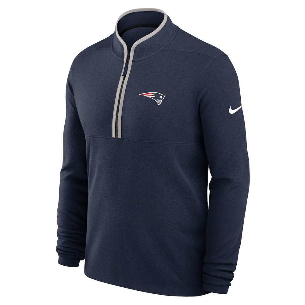 New England Patriots Lightweight Victory Dri-FIT Half-Zip Pullover | NFL New