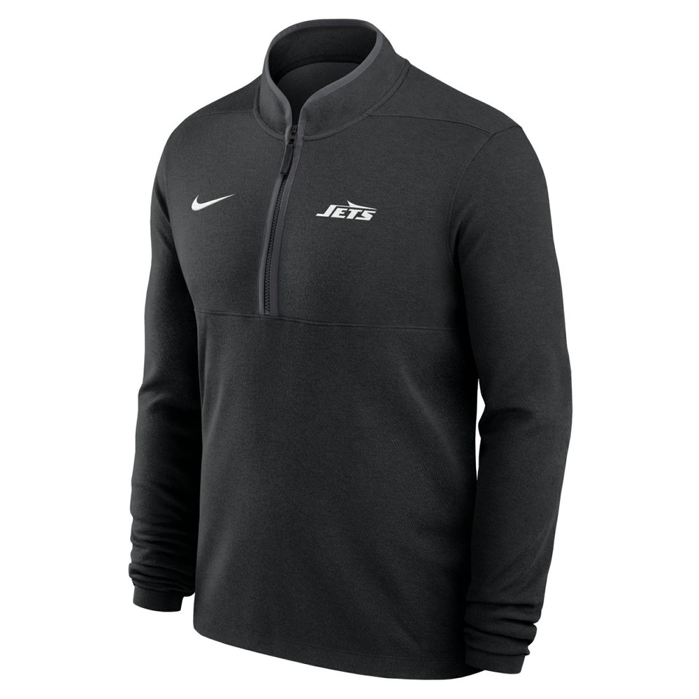 New York Jets Lightweight Victory Dri-FIT Half-Zip Pullover | NFL Discount