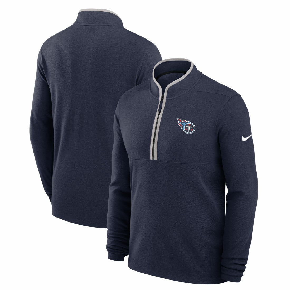 Tennessee Titans Lightweight Victory Dri-FIT Half-Zip Pullover | NFL Discount