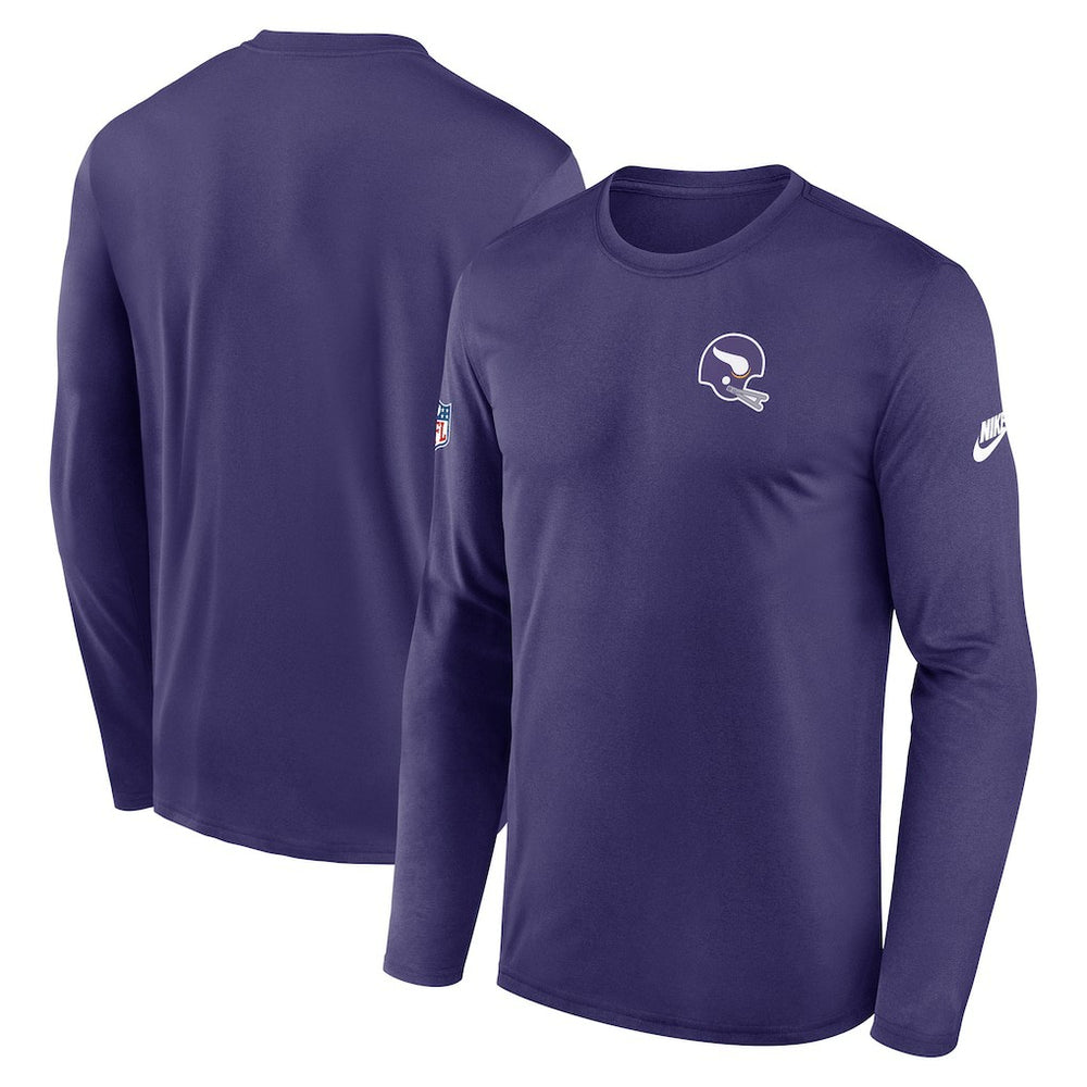 Minnesota Vikings Legend Small Logo Dri-FIT Long Sleeve T-Shirt | NFL Near me