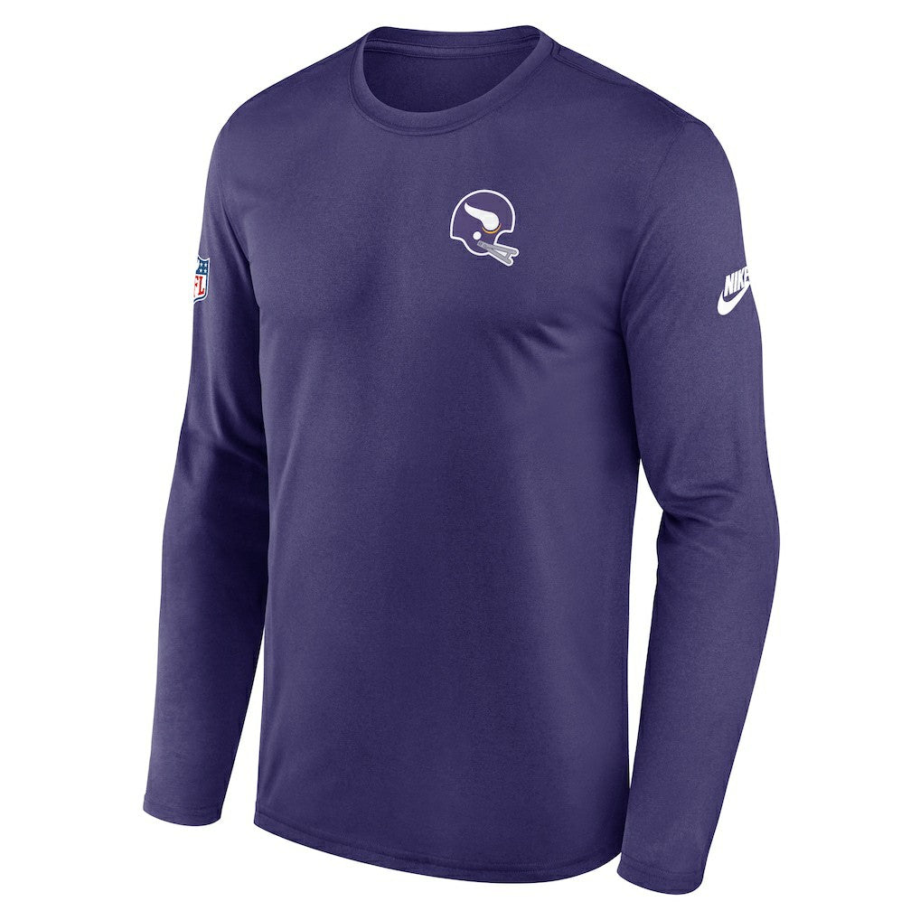 Minnesota Vikings Legend Small Logo Dri-FIT Long Sleeve T-Shirt | NFL Near me