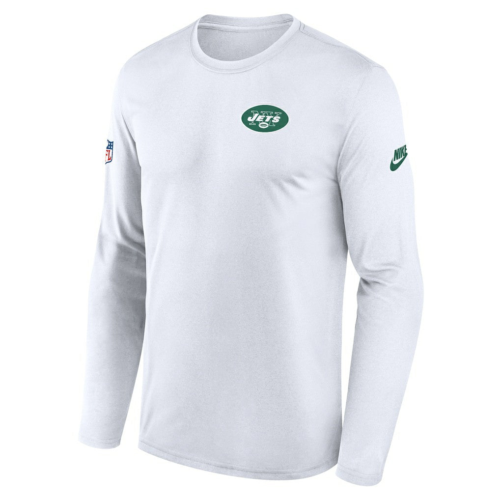 New York Jets Legend Small Logo Dri-FIT Long Sleeve T-Shirt | NFL New