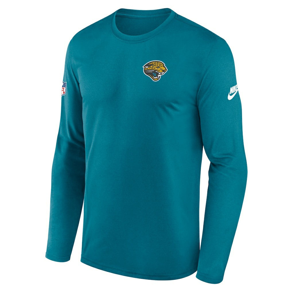 Jacksonville Jaguars Legend Small Logo Dri-FIT Long Sleeve T-Shirt | NFL New