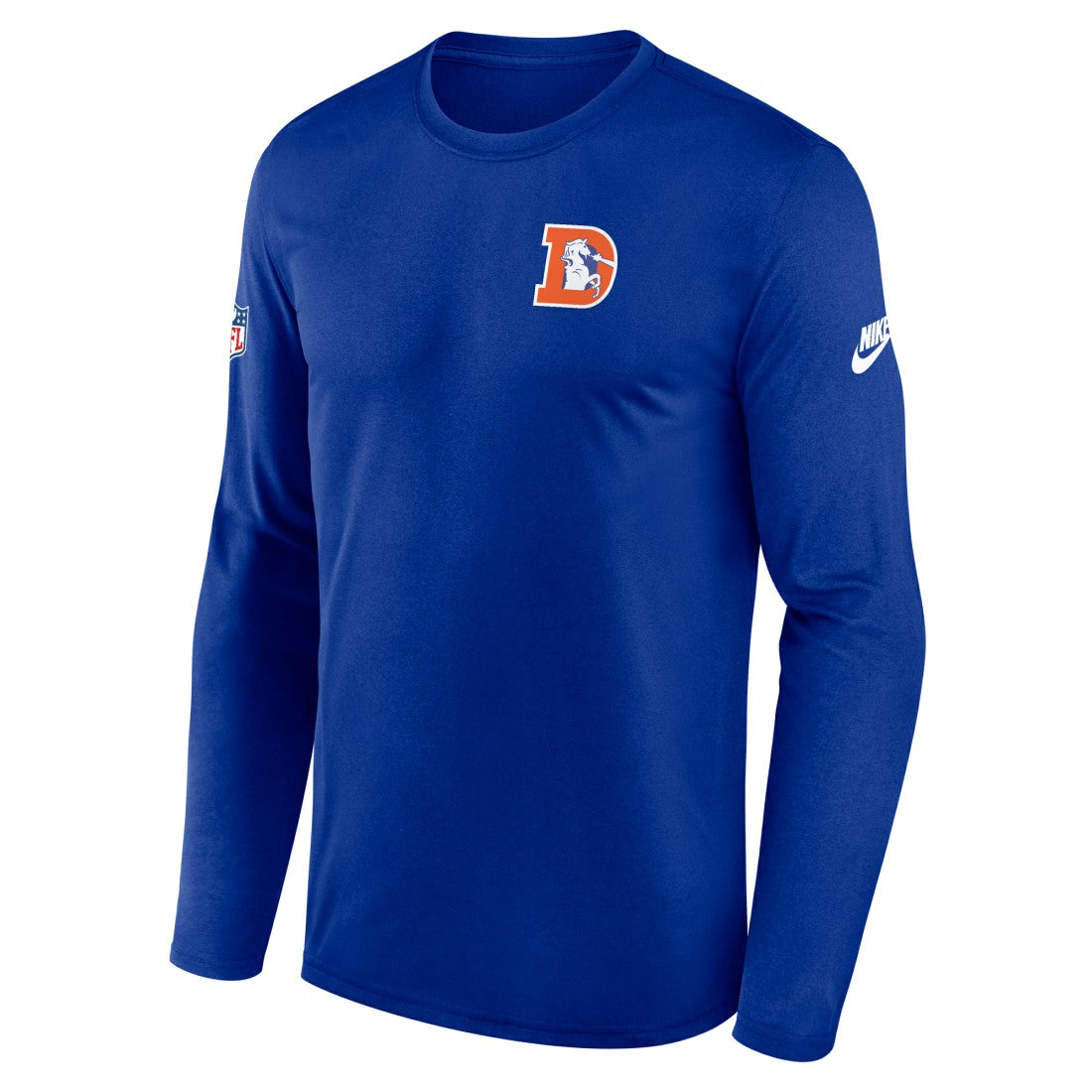 Denver Broncos Legend Small Logo Dri-FIT Long Sleeve T-Shirt | NFL Sale