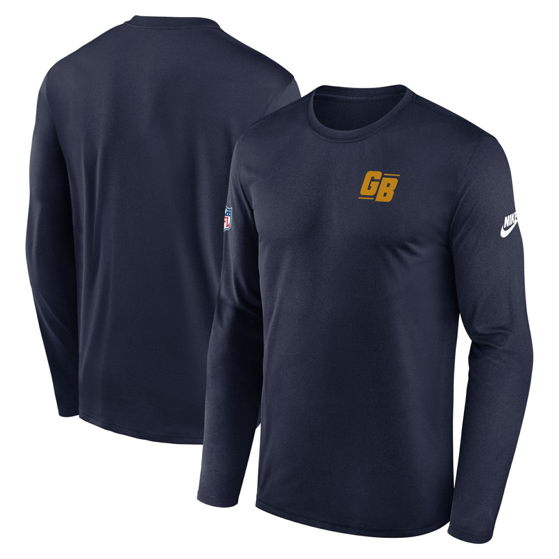 Green Bay Packers Legend Small Logo Dri-FIT Long Sleeve T-Shirt | NFL Sale