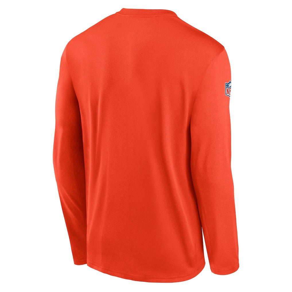Cleveland Browns Legend Small Logo Dri-FIT Long Sleeve T-Shirt | NFL Online
