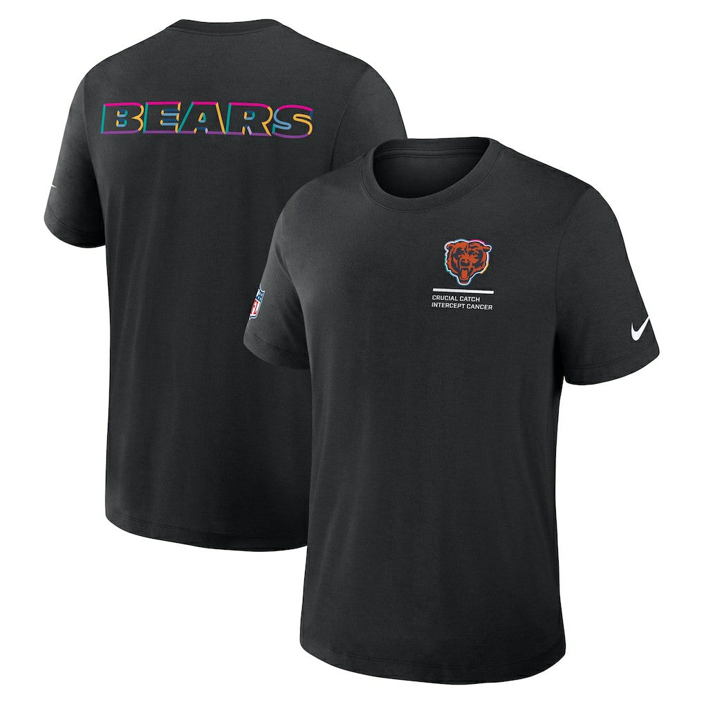 Chicago Bears 2025 NFL Crucial Catch Tri-Blend Dri-FIT T-Shirt | NFL On sale