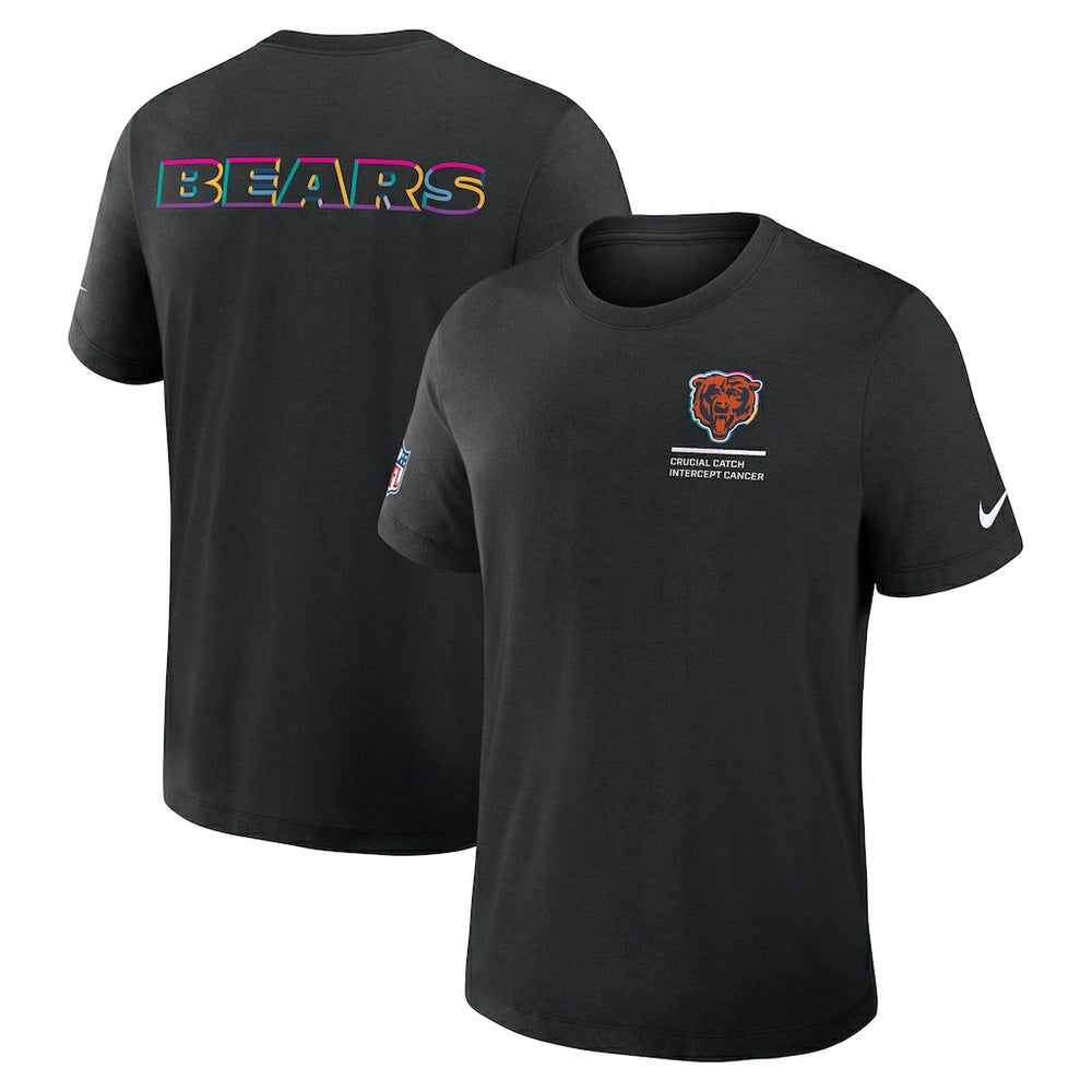 Chicago Bears 2025 NFL Crucial Catch Tri-Blend Dri-FIT T-Shirt | NFL On sale