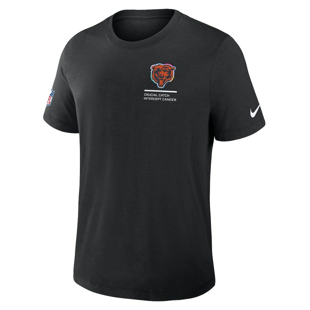 Chicago Bears 2025 NFL Crucial Catch Tri-Blend Dri-FIT T-Shirt | NFL On sale