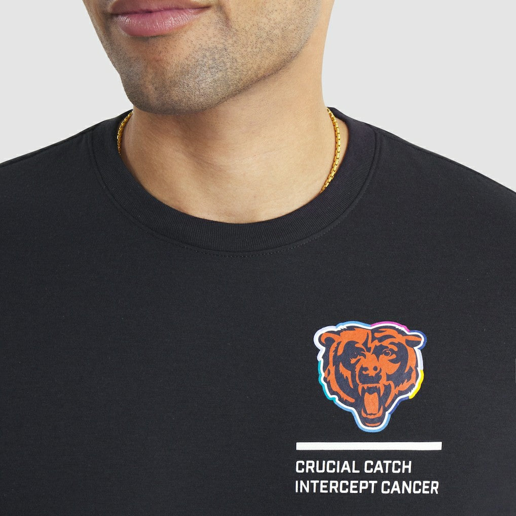 Chicago Bears 2025 NFL Crucial Catch Tri-Blend Dri-FIT T-Shirt | NFL On sale
