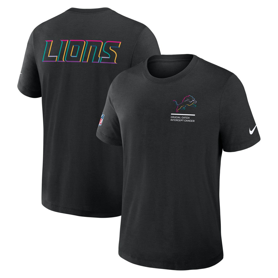 Detroit Lions 2025 NFL Crucial Catch Tri-Blend Dri-FIT T-Shirt | NFL Hot