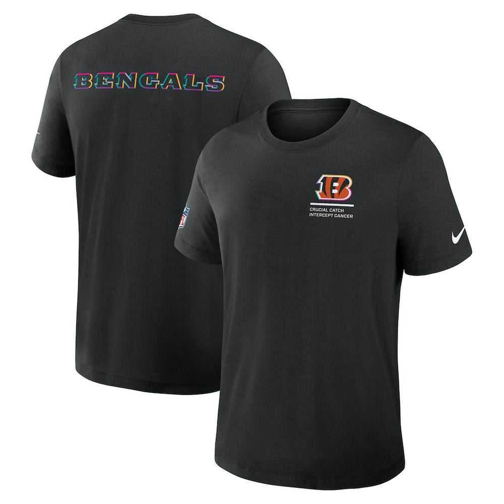Cincinnati Bengals 2025 NFL Crucial Catch Tri-Blend Dri-FIT T-Shirt | NFL Sale