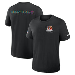 Cincinnati Bengals 2025 NFL Crucial Catch Tri-Blend Dri-FIT T-Shirt | NFL Sale