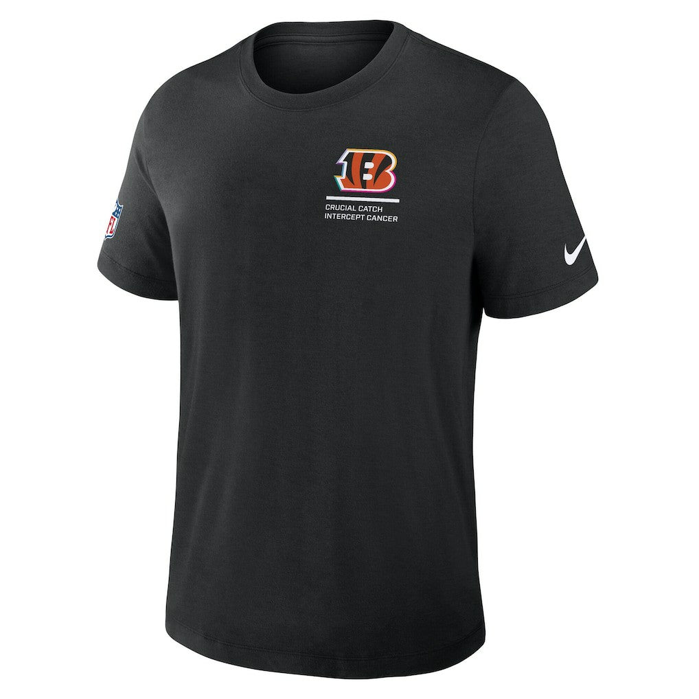 Cincinnati Bengals 2025 NFL Crucial Catch Tri-Blend Dri-FIT T-Shirt | NFL Sale