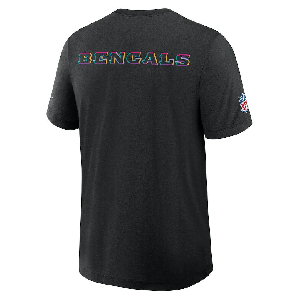 Cincinnati Bengals 2025 NFL Crucial Catch Tri-Blend Dri-FIT T-Shirt | NFL Sale