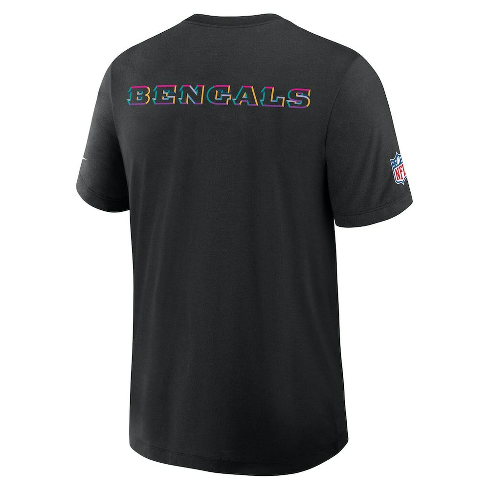 Cincinnati Bengals 2025 NFL Crucial Catch Tri-Blend Dri-FIT T-Shirt | NFL Sale