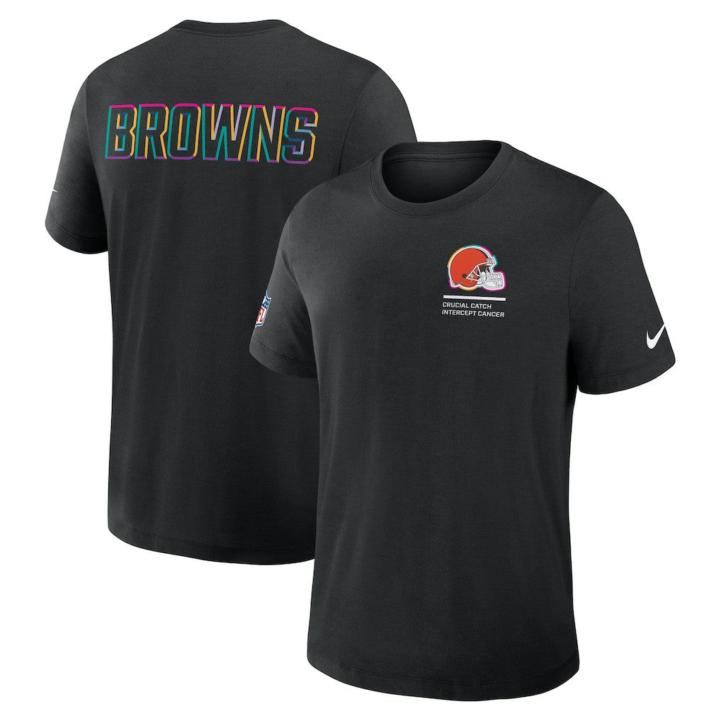 Cleveland Browns 2025 NFL Crucial Catch Tri-Blend Dri-FIT T-Shirt | NFL New