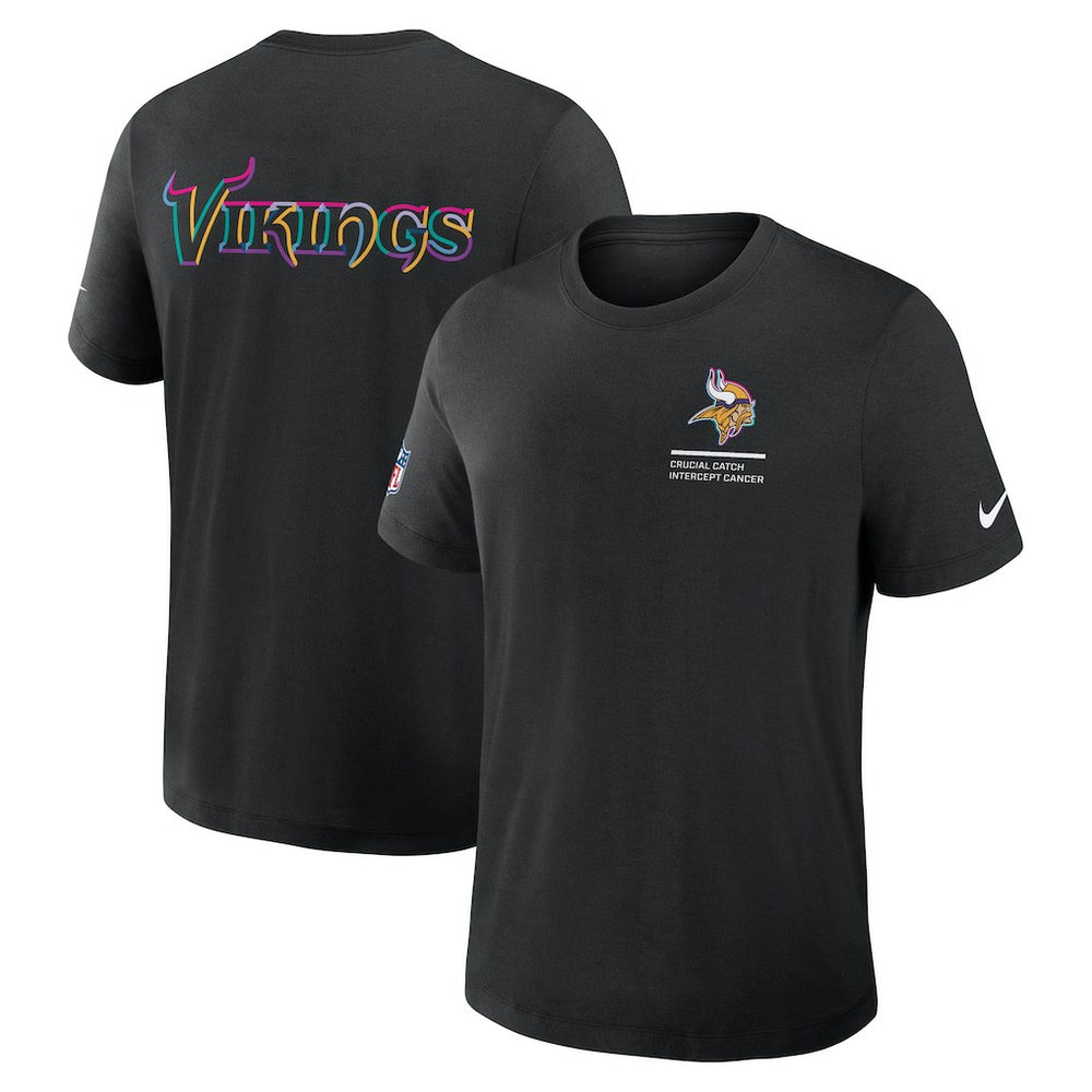 Minnesota Vikings 2025 NFL Crucial Catch Tri-Blend Dri-FIT T-Shirt | NFL Discount