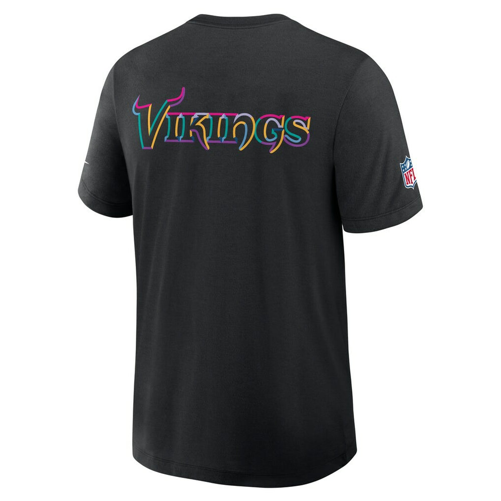 Minnesota Vikings 2025 NFL Crucial Catch Tri-Blend Dri-FIT T-Shirt | NFL Discount