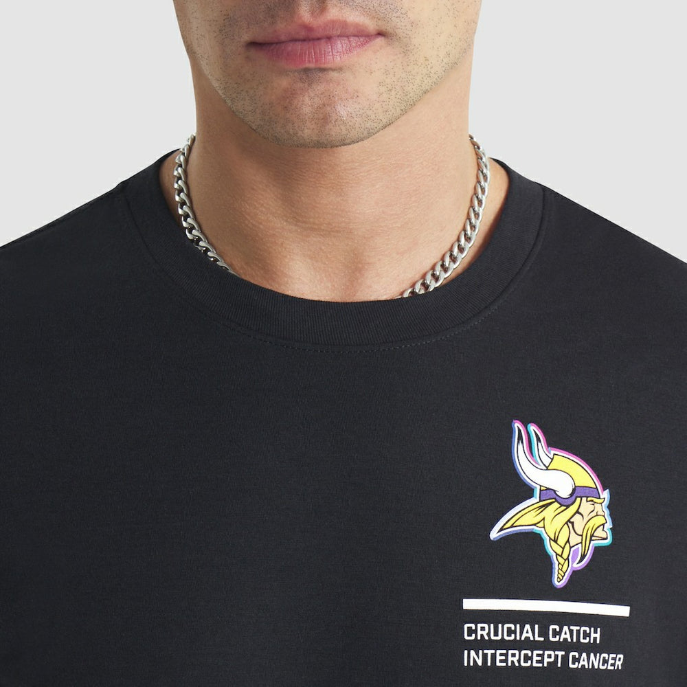 Minnesota Vikings 2025 NFL Crucial Catch Tri-Blend Dri-FIT T-Shirt | NFL Discount