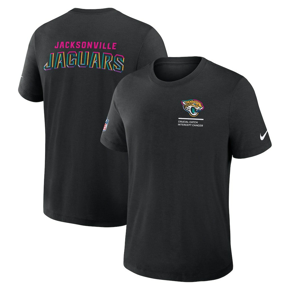 Jacksonville Jaguars 2025 NFL Crucial Catch Tri-Blend Dri-FIT T-Shirt | NFL Outlet