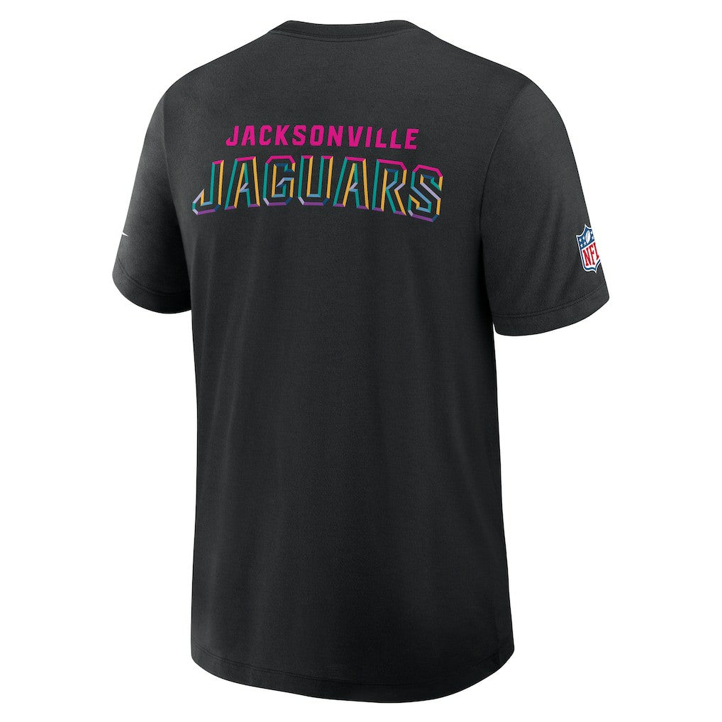Jacksonville Jaguars 2025 NFL Crucial Catch Tri-Blend Dri-FIT T-Shirt | NFL Outlet