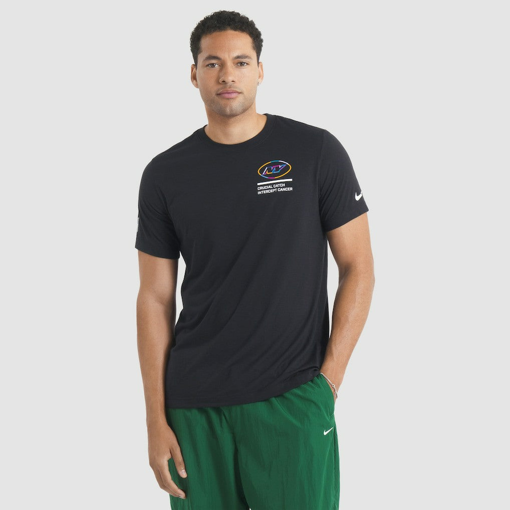 New York Jets 2025 NFL Crucial Catch Tri-Blend Dri-FIT T-Shirt | NFL Outlet
