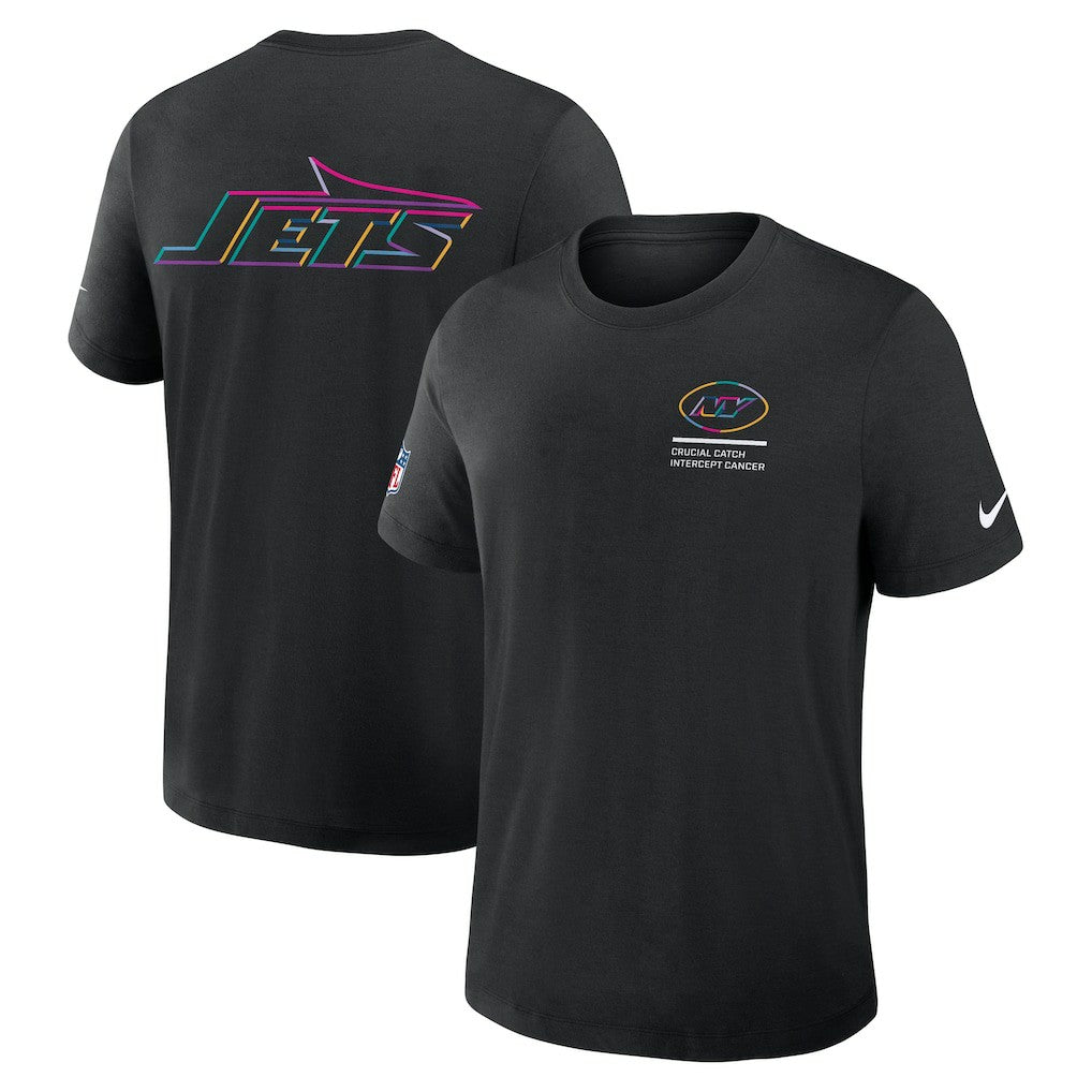 New York Jets 2025 NFL Crucial Catch Tri-Blend Dri-FIT T-Shirt | NFL Outlet