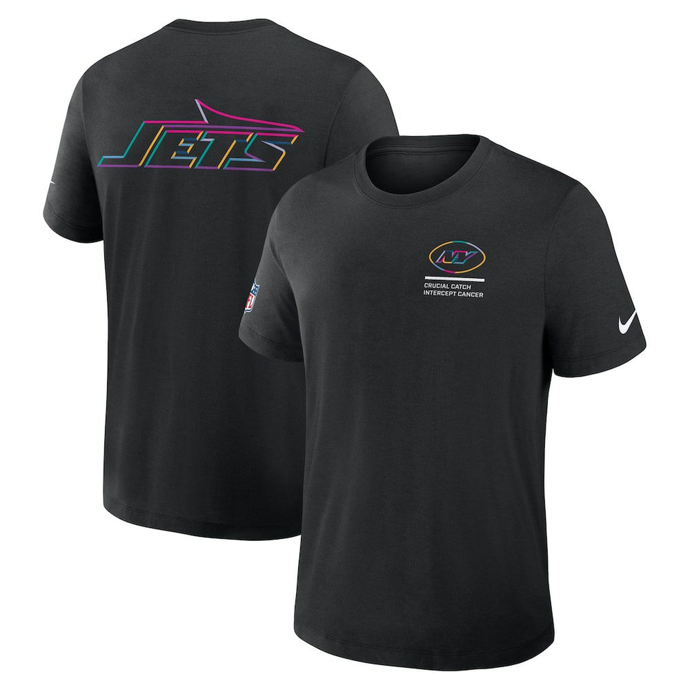 New York Jets 2025 NFL Crucial Catch Tri-Blend Dri-FIT T-Shirt | NFL Outlet
