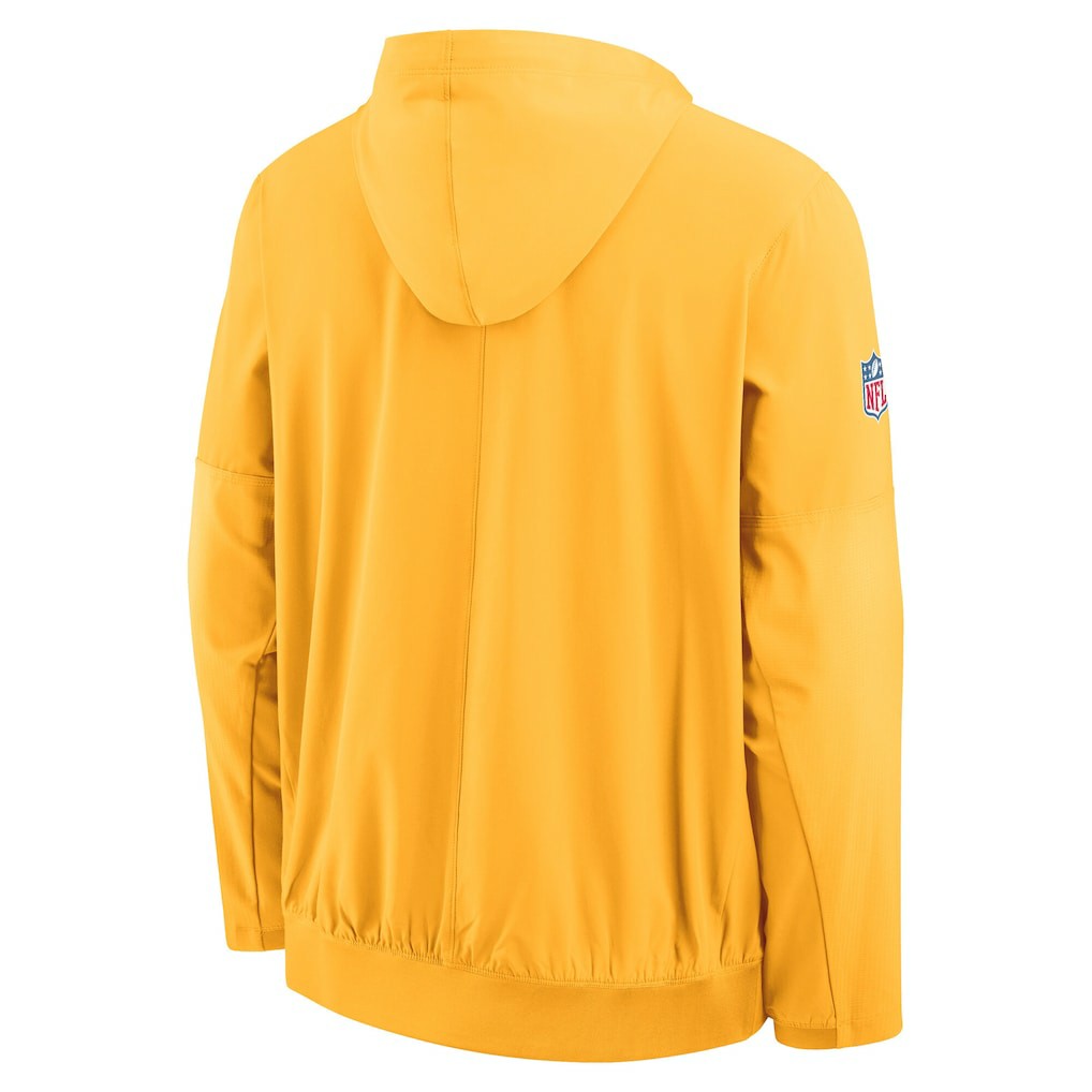 Pittsburgh Steelers 1933 Sideline Alt Pack Anorak Half-Zip Hoodie Jacket | NFL Outlet