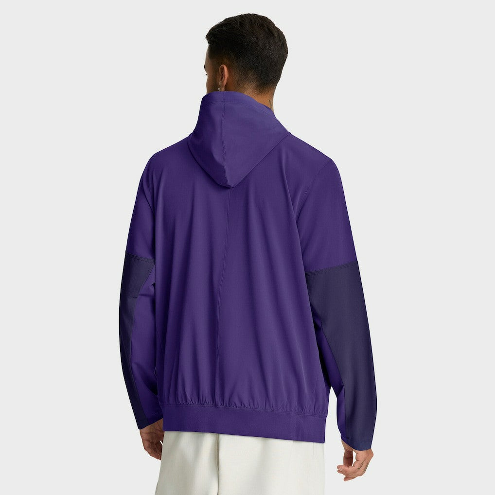 Minnesota Vikings Sideline Anorak Half-Zip Hoodie Jacket | NFL New