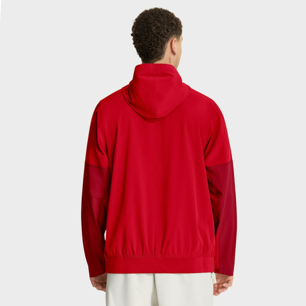 Kansas City Chiefs Sideline Anorak Half-Zip Hoodie Jacket | NFL New