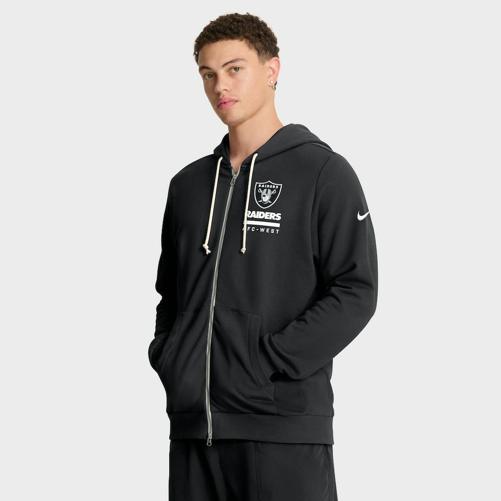 Las Vegas Raiders Sideline Standard Issue Utility Player Dri-FIT Full-Zip Hoodie | NFL US
