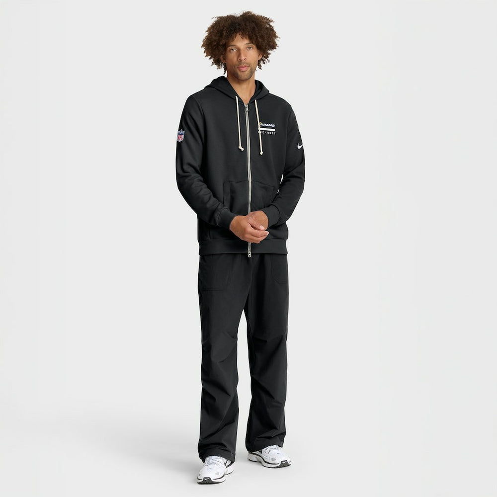 Los Angeles Rams Sideline Standard Issue Utility Player Dri-FIT Full-Zip Hoodie | NFL US