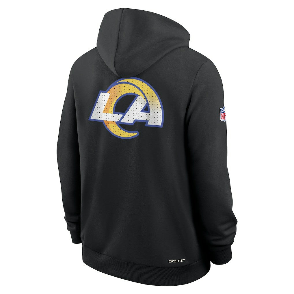 Los Angeles Rams Sideline Standard Issue Utility Player Dri-FIT Full-Zip Hoodie | NFL US