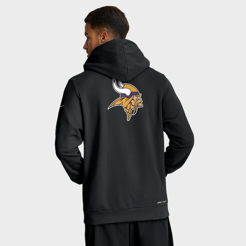 Minnesota Vikings Sideline Standard Issue Utility Player Dri-FIT Full-Zip Hoodie | NFL Hot
