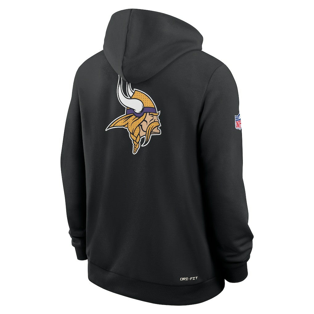 Minnesota Vikings Sideline Standard Issue Utility Player Dri-FIT Full-Zip Hoodie | NFL Hot