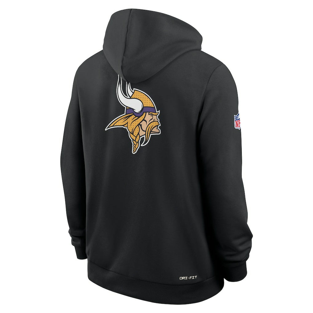 Minnesota Vikings Sideline Standard Issue Utility Player Dri-FIT Full-Zip Hoodie | NFL Hot