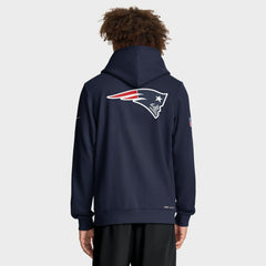 New England Patriots Sideline Standard Issue Utility Player Dri-FIT Full-Zip Hoodie | NFL Hot
