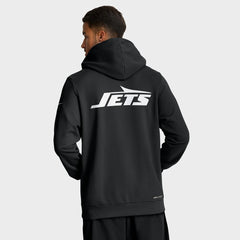 New York Jets Sideline Standard Issue Utility Player Dri-FIT Full-Zip Hoodie | NFL Sale