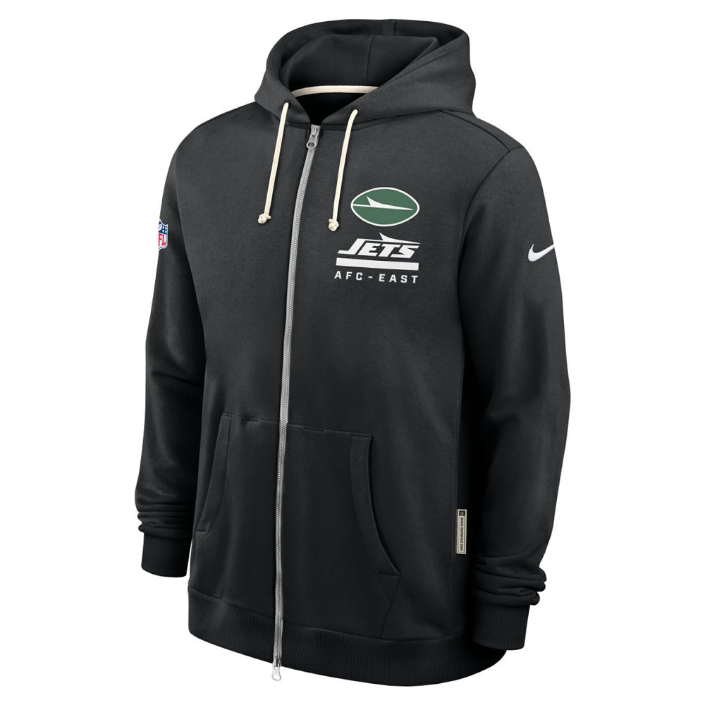 New York Jets Sideline Standard Issue Utility Player Dri-FIT Full-Zip Hoodie | NFL Sale