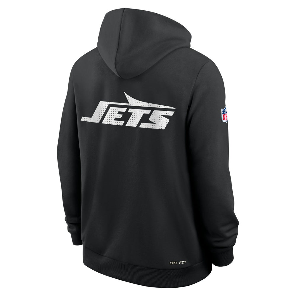 New York Jets Sideline Standard Issue Utility Player Dri-FIT Full-Zip Hoodie | NFL Sale